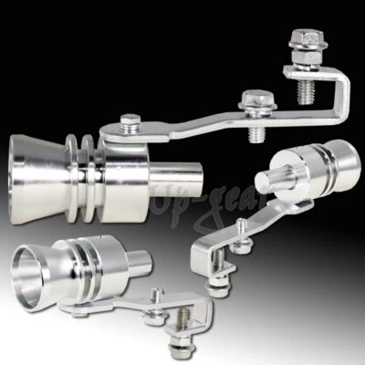 L-Size Fake Turbo Sound Exhaust Blow off Valve Simulator Whistler Universal 5 - Image 1 of 3