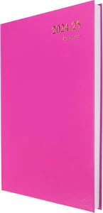 Financial Year - Essential - A4 Day-To-Page 2024-2025 Mid/Academic Diary Planner - Picture 1 of 12