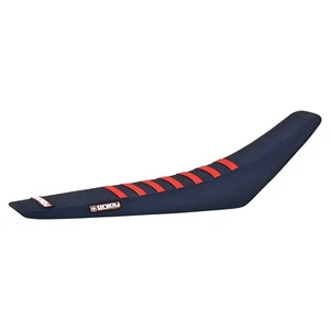 2019-2022 Husqvarna 125-450 FC TC Seat Cover HUSKY BLUE w/ RED Ribs #175 - Picture 1 of 4