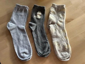 3 Paar Socken, Katzen, Gr. 39 - Bild 1 von 2