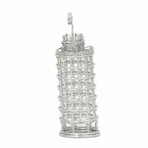 Leaning Tower of Pisa Photo and Memo Clip Steel Wire Italian Design - Picture 1 of 4