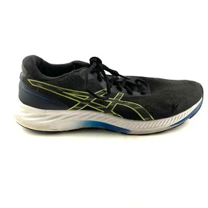ASICS Gel Excite 9 1011B338 Men's 9.5 Running Shoes Black Hazard Green Sneakers - Picture 1 of 17