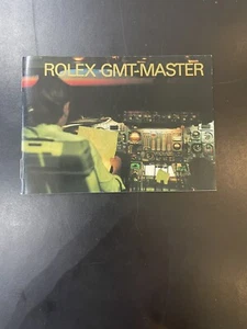 Rolex GMT-Master Booklet Manual English 1999 - Picture 1 of 2