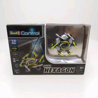 Revell Control - NANO Hexagon Flipping Multicopter Black - 4CH/RTF/GHz Open Box - Image 1 of 4