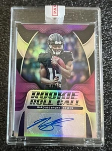 2019 Panini Certified Marquise Hollywood Brown Purple RC Rookie Auto Card #/10 - Picture 1 of 5