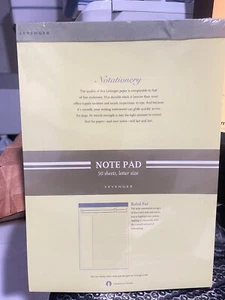 3-Pack Levenger Luxe Freeleaf Annotation Ruled Pad Letter Size Gilded Gold (T15) - Picture 1 of 4