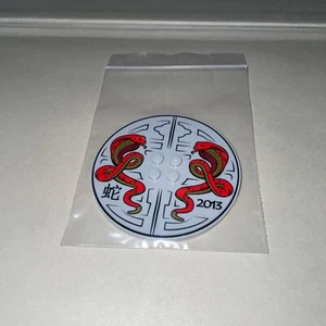 Neu Lego Chinesisches Jahr der Schlange 2013 exklusives Schild von 10250 - Bild 1 von 1