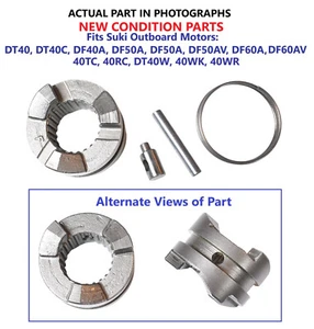 PROPELLER SHAFT Suzuki Outboard Motor DOG SHIFTER 57621-94403 87J03 DT40C DF60A - Foto 1 di 6