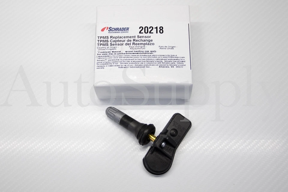 Novo sensor TPMS Schrader 20218 433 MHz para Kia - Imagem 1 de 1