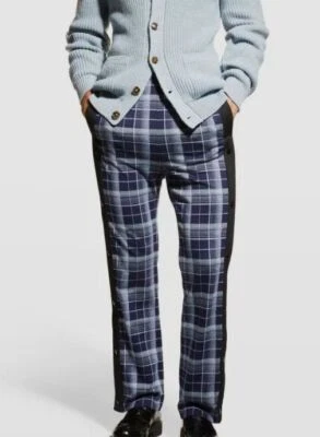 $1390 Pantalones de chándal Marni para hombre azules retro a cuadros talla 50 Foto 1 de 3