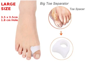 Corrector Hallux Valgus Bunion Toe Splint Straightener Big Foot Support Gel Pad  - Picture 1 of 4