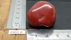 JASPE ROUGE pierre roulee naturelle - mineraux lithotherapie reiki collection - Picture 1 of 2