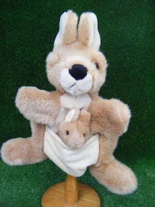 Kangaroo and Joey puppet 12" approx b80 - Picture 1 of 5