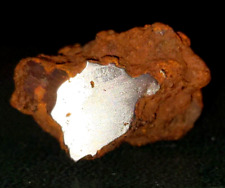 13.2g Iron Meteorite Windowed [Iridium Cobalt Nickel]:Ancient Fall::New Find: