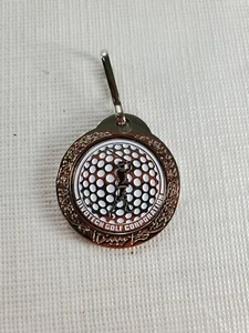 Divvy Golf Keychain Golfer on Golf Ball Key Ring Accessory - Picture 1 of 2
