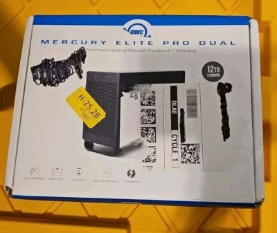12TB Mercury Elite Pro Dual Thunderbolt 2 OWCTB2U3MEDOGB - Image 1 of 4