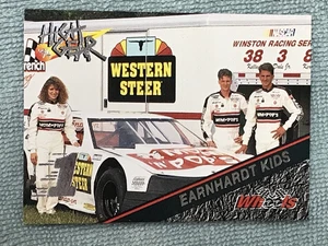 Rarität 1994 High Gear Racing Dale Earnhardt Jr & Kerry & Kelly Kids Tag 1 Karte #180 - Bild 1 von 7