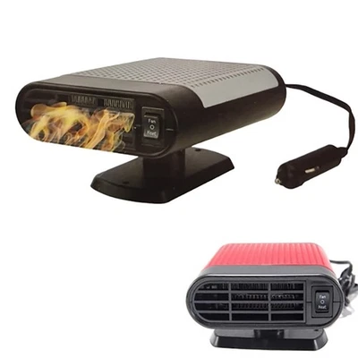 RISCALDATORE TERMOVENTILATORE AUTO SCALDINO SBRINATORE 12V STUFA FURGONE 200W - Imagen 1 de 4
