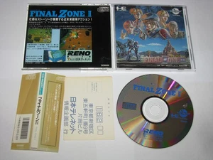 Final Zone II 2 PC Engine CD-ROM Japan import +obi reg card US Seller - Picture 1 of 7