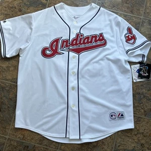 Grady Gr.emore #24 Authentic Majestic Cleveland Indians genähtes Trikot neu mit Etikett - Bild 1 von 17