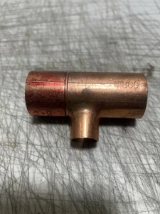 1 x 1" x 1/2 TEE - KUPFERROHRVERSCHRAUBUNG für Sanitär und Kühlung - Bild 1 von 9