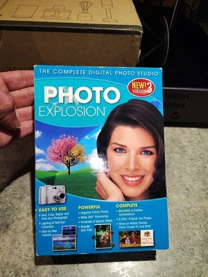 Novatel Photo Explosion Studio 3.0 Deluxe Software for Photo Editing - Image 1 of 4