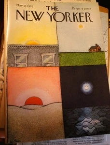 17. Mai 1976 Neu aus altem Lagerbestand New Yorker Magazin mit brauner Verpackung BRANDNEU - Bild 1 von 5