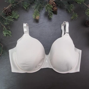 Olga by Warners Bra Womens 38DD Light Beige Underwire Smooth T-Shirt Padded Nude - Picture 1 of 11