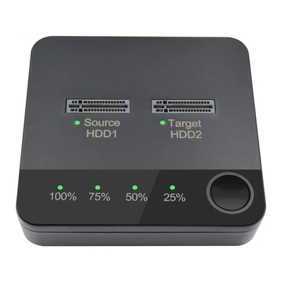 Docking Station SSD Duplicator M.2 SATA Clone Support Disk NVME NOT SUPPORTED - Image 1 of 4