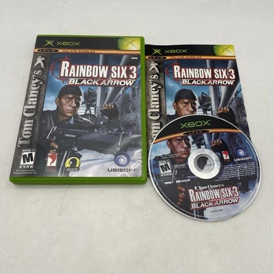 Rainbow Six 3: Black Arrow Xbox Microsoft Complete CIB Tested Authentic - Image 1 of 4