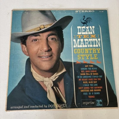 Dean Martin Tex Country Style 1963 Vinyl LP Reprise R9-6061 VG+/VG+ — 第 1/4 张图片