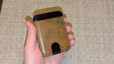 Tío Jack Hecho a Mano - 3 Bolsillos - Negro Horween Shell Cordobés - Buen Estado🔥 Foto 1 de 4