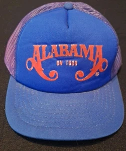 Vintage ALABAMA On Tour Trucker Style Hat - Picture 1 of 9