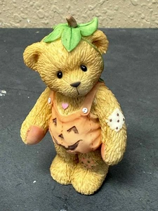 Cherished Teddies Halloween Adelaide Pumpkin Figurine - Picture 1 of 6