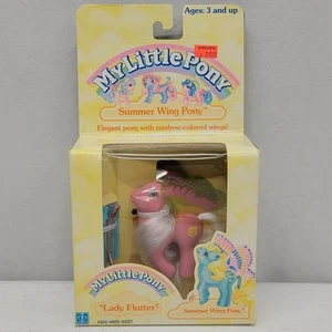 NEW My Little Pony G1 MLP Summer Wing Lady Flutter 1987 Hasbro - Picture 1 of 12