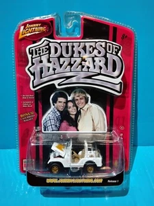 2006 JOHNNY LIGHTNING JEEP CJ-5 #618 WHITE THE DUKES OF HAZZARD LIMITED EDITION - Picture 1 of 9