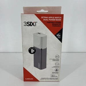 3SIXT JetPak Apple Watch Dual Power Bank with 5200mAh New - Picture 1 of 6