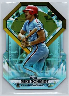 2022 Topps #DGDC-22 Mike Schmidt Diamond Greats Die Cuts - Image 1 of 2