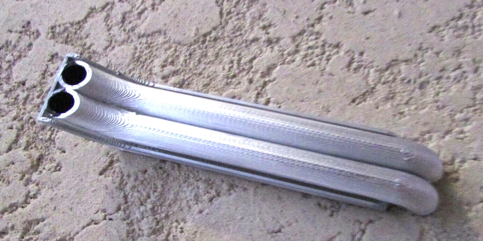 JNF Mercedes W 196 13 in. size side exhaust plastic replacement part 4.25 " L - Image 1 of 4