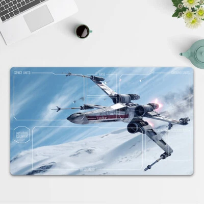 Playmat X-Wing TCG Starwars : Unlimited Trading Card Game CCG Play Mat Free Bag - Image 1 of 3
