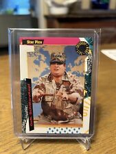 Chris Farley 1992 SNL Star Pics Saturday Night Live Card #98 General Schwarzkopf