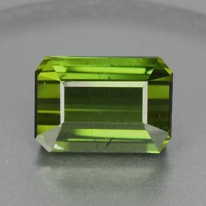 5.84CT Untreated Natural Green Tourmaline Loose Gemstone, Earth Mined - Picture 1 of 2