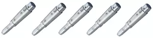 5er-Pack - PC-TE014 1/4" Buchse Mono Buchse TS auf 3 Pin Buchse XLR Mikrofon - Bild 1 von 1