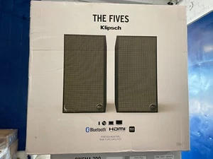 Altavoces de estantería Klipsch The Fives 2.0 canales - negro mate (par) - Imagen 1 de 8