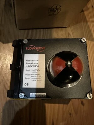 POSICIONADOR NEUMÁTICO FLOWSERVE APEX 70237ATO NUEVO EN CAJA Foto 1 de 2