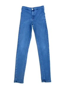 Jeggings / Jeans size XS (6/8) - Moto @ Topshop - Blue Soft Stretch Skinny Fit - Picture 1 of 5