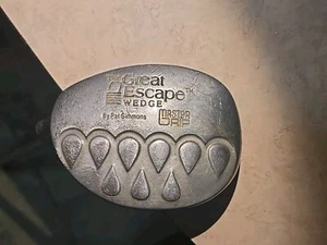 The Great Escape Wedge Pat Simmons Master Grip Wedge Left Handed Steel Shaft - Picture 1 of 6