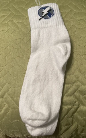 NWOT TAMPA BAY LIGHTNING CREW SOCKS CHILDREN’S SIZE 8-8 1/2 Cover