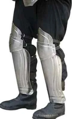 Medieval Steel Warrior Gothic Leg Armor Full Set Knight Leg Armor - Image 1 of 4