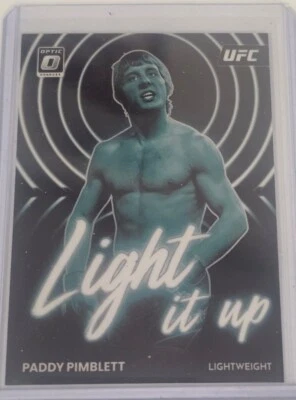 2023 DONRUSS OPTIC UFC PADDY PIMBLETT LIGHT IT UP SP - Image 1 of 2